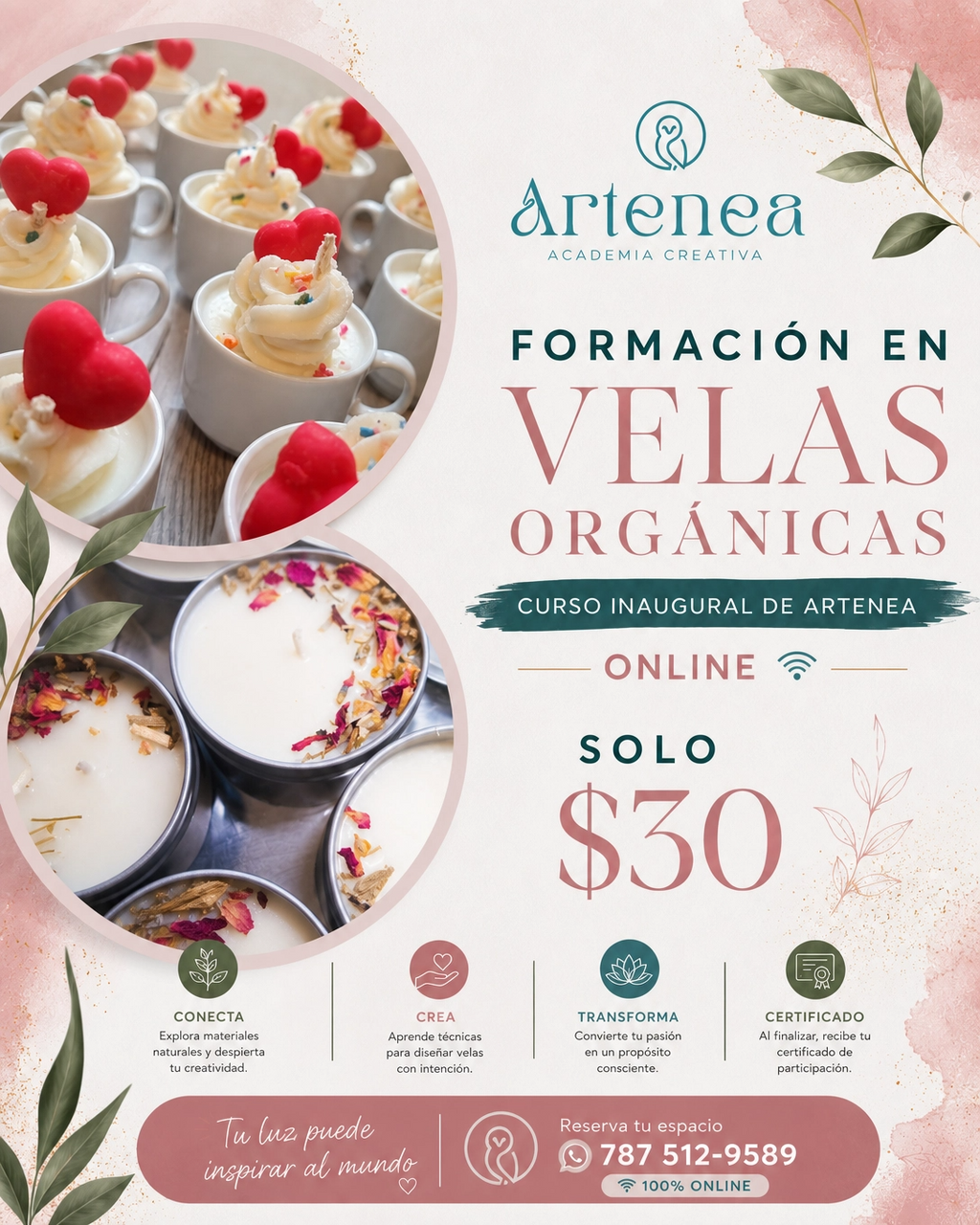 Formación en Velas Orgánicas